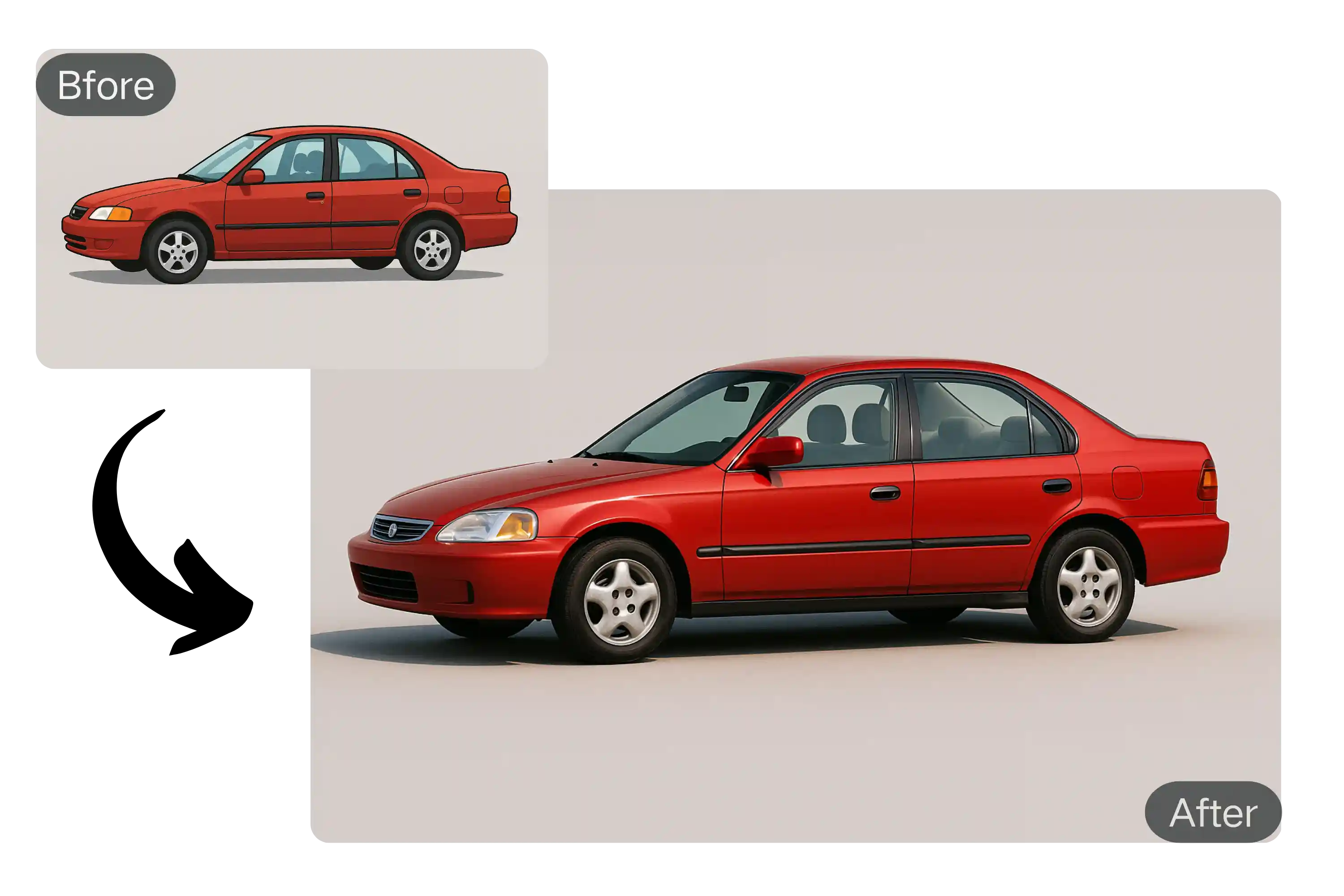 🚗 Convert 2D Car Image to 3D Model