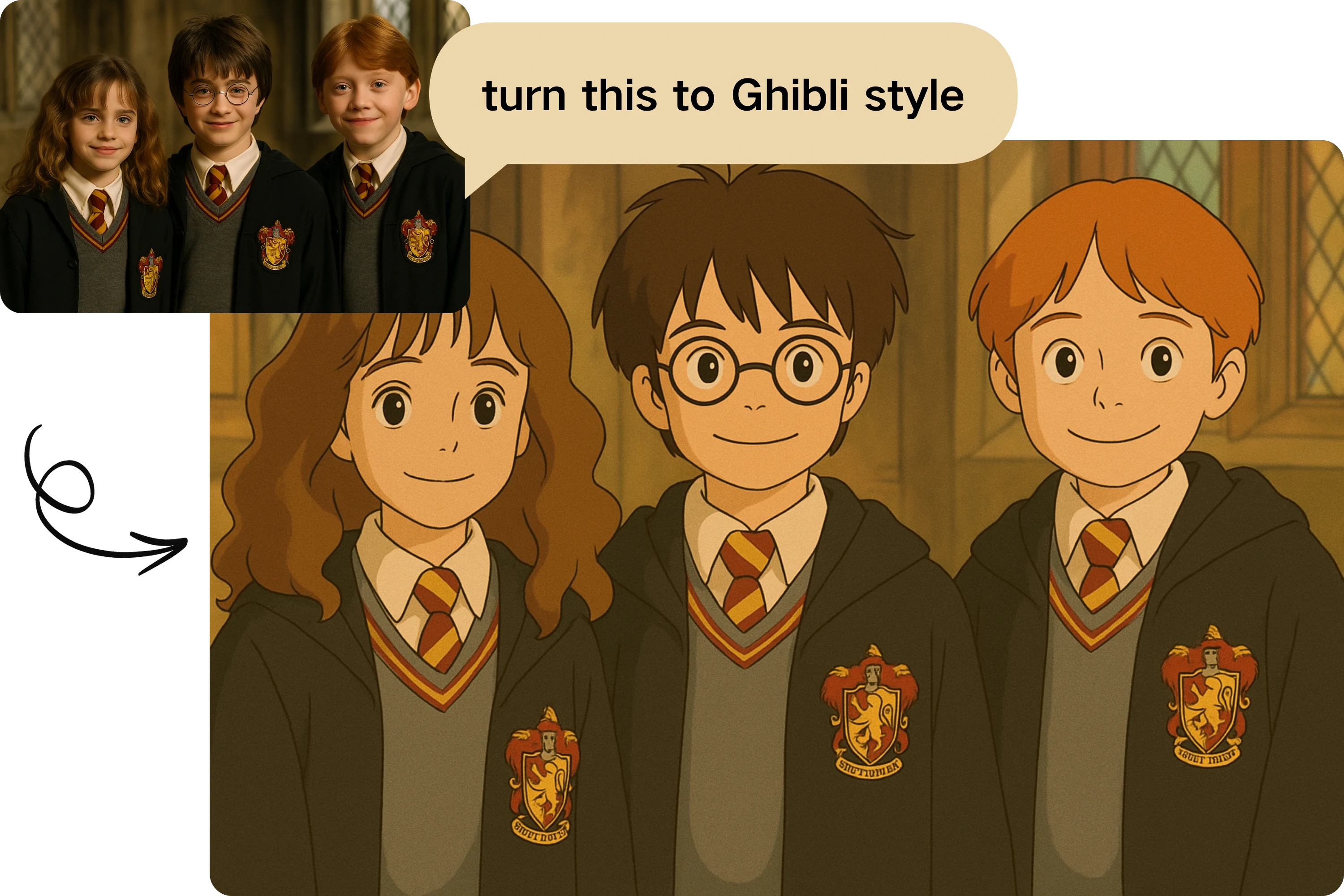 Customizable Ghibli AI Aesthetic Styles