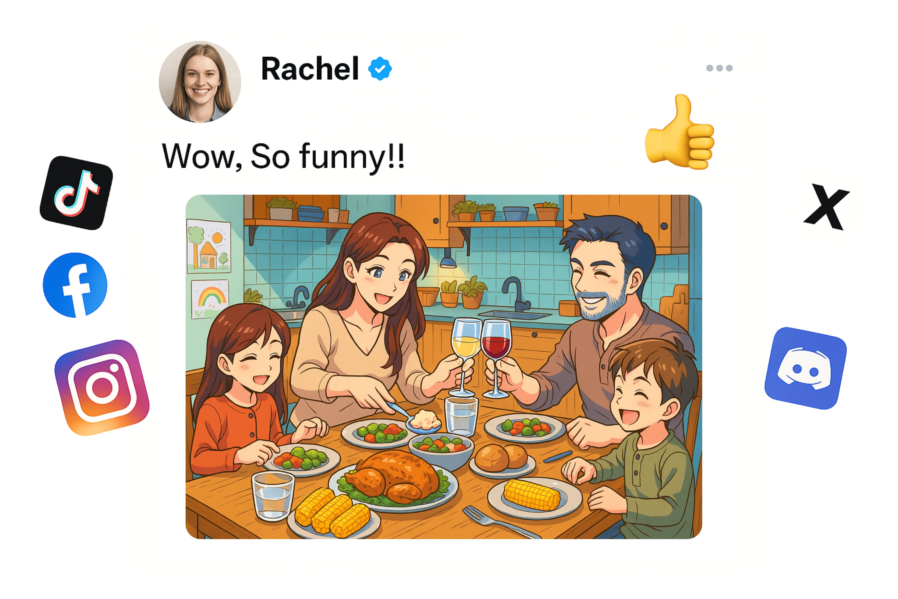 Social Media Content