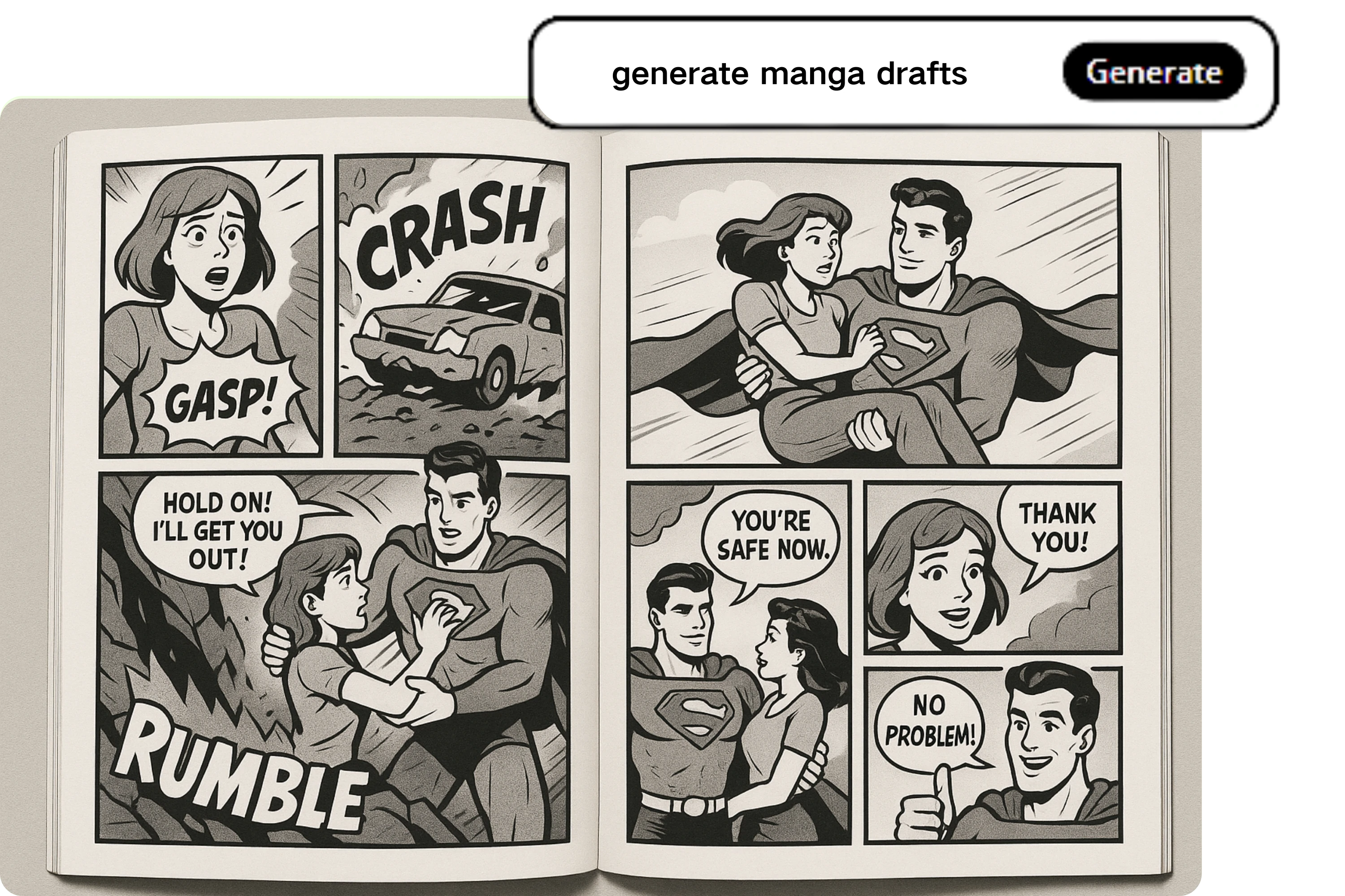 Manga Storyboard Drafts