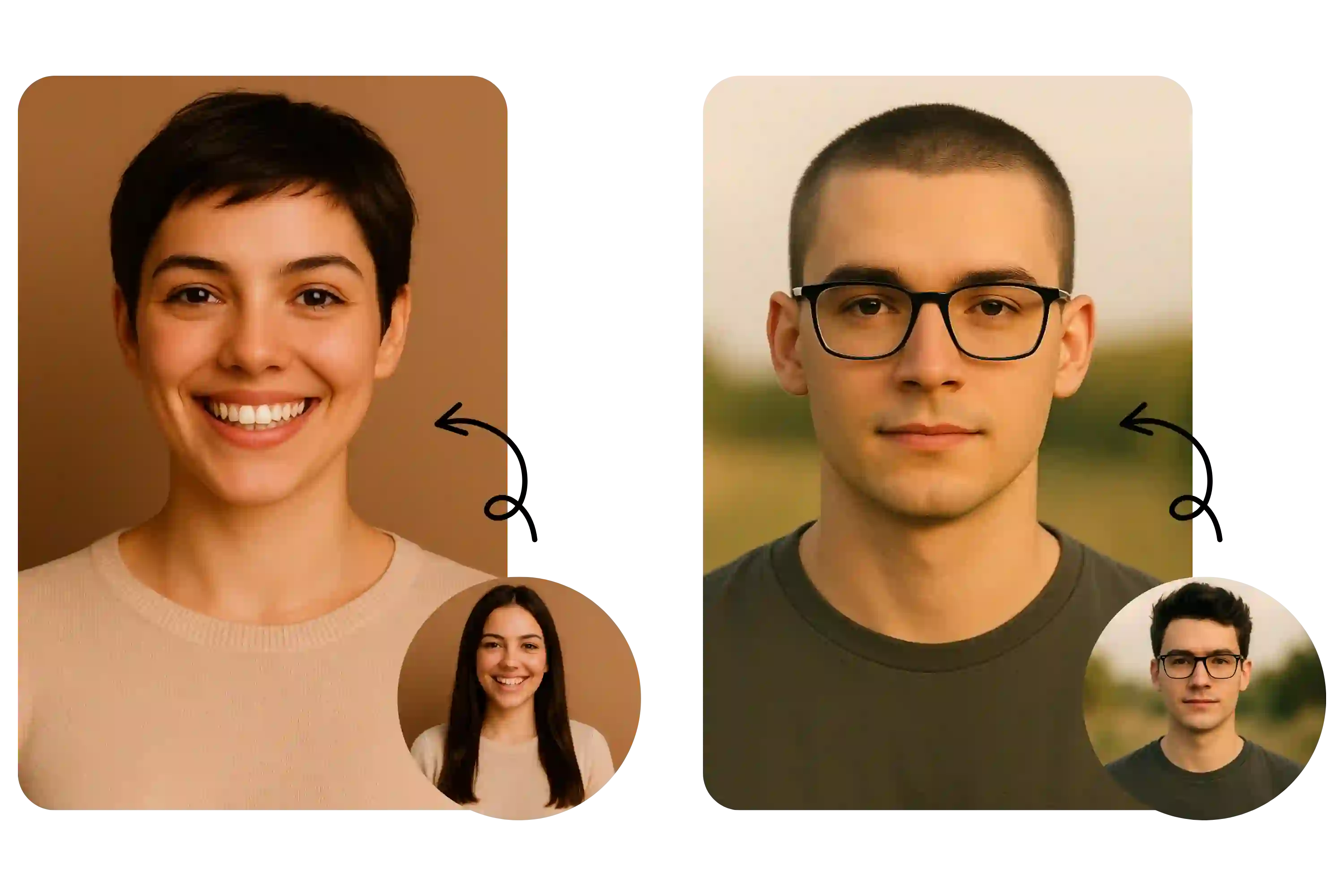 Free AI Hairstyle Changer for All Gender Styles