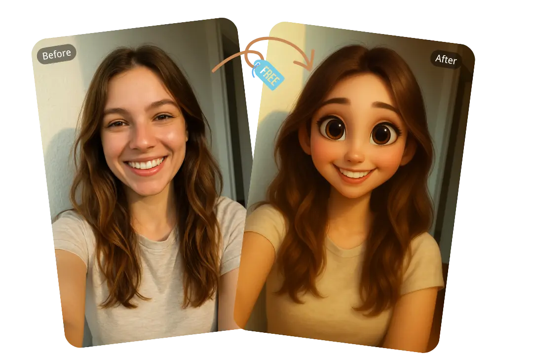 ✨ AI Disney Filter for Realistic Cartoon Transformations