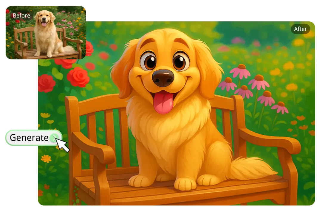 🐶 Disney Filter for Pets and People Alike