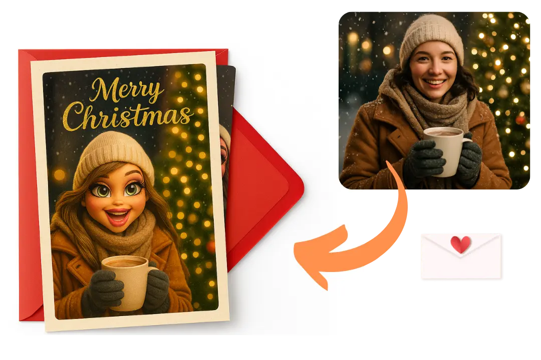 Bratz Doll Creator for Seasonal Greeting Cards