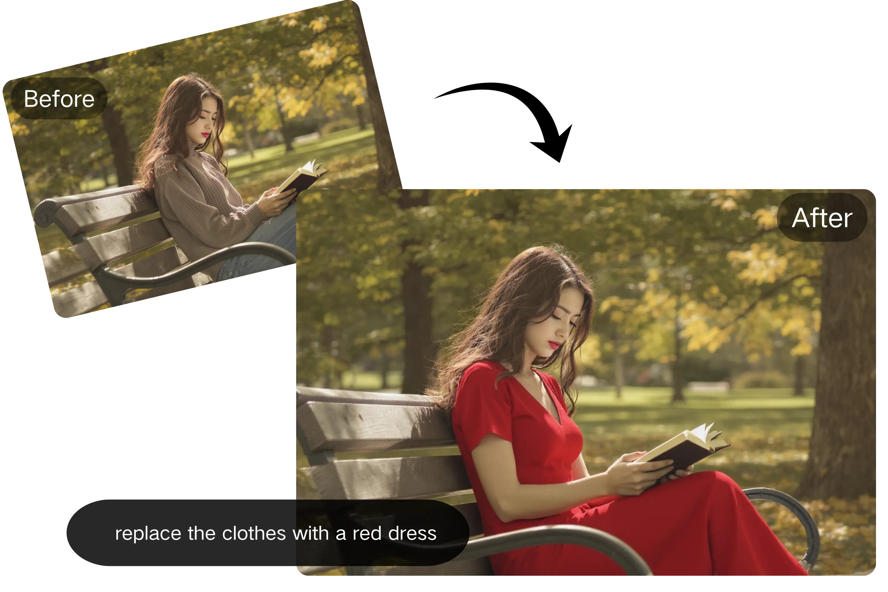 Virtual Makeovers for Hair and Clothing