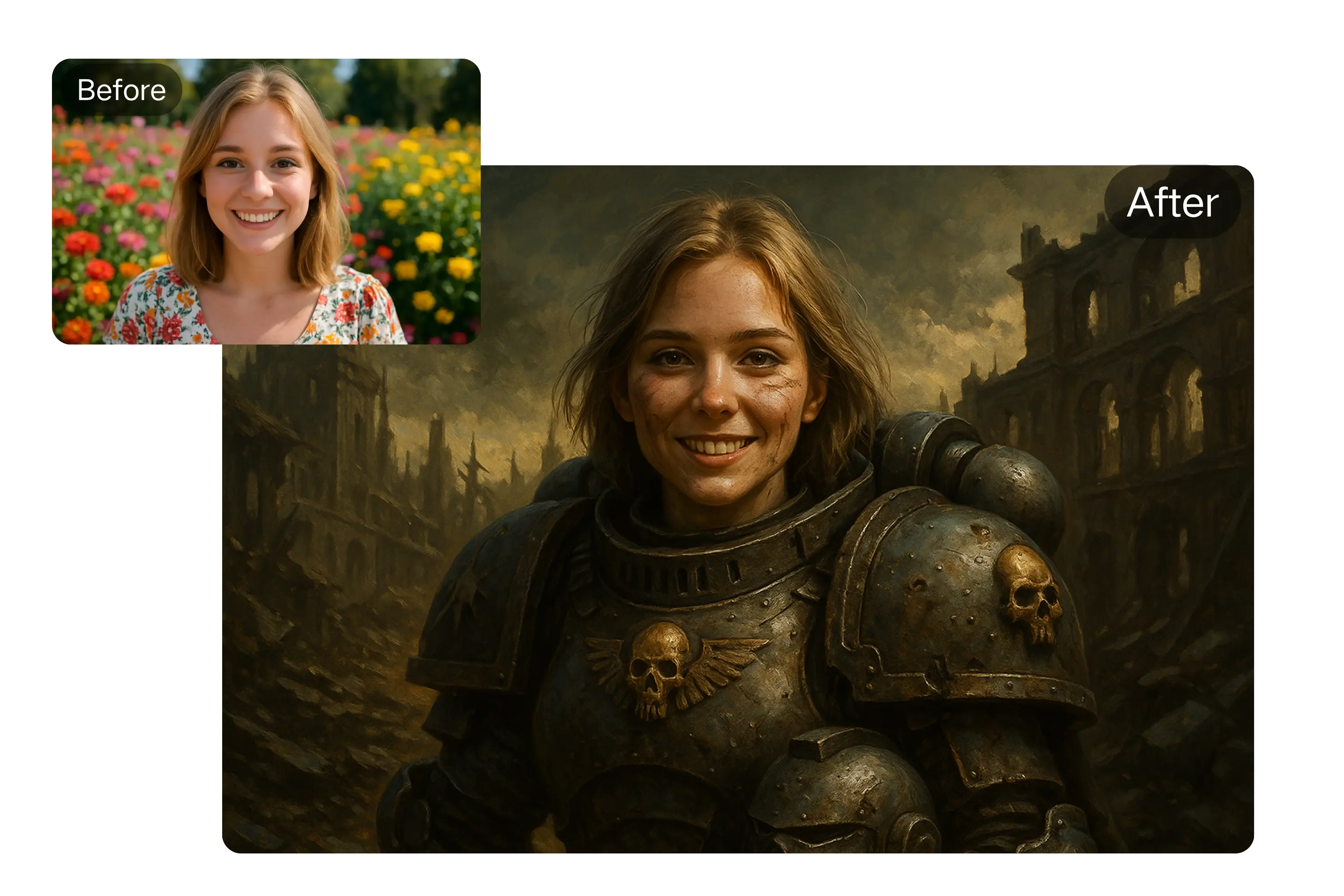 The Emperor’s Blessing for Highly Customizable Warhammer 40K Portraits