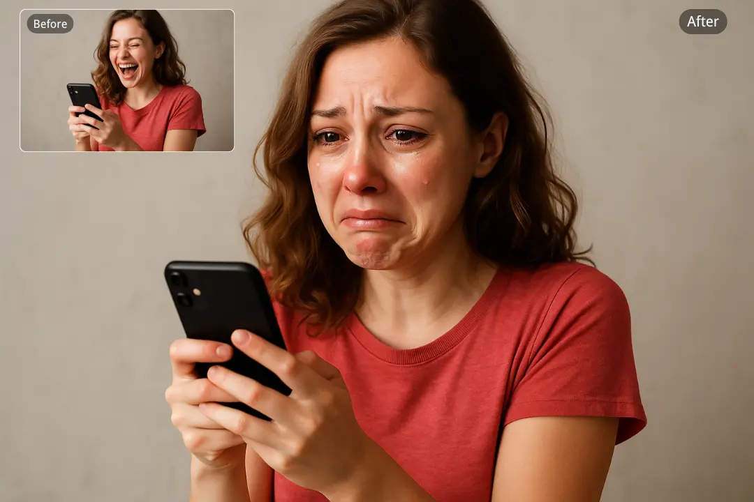 Cry Filter for Boosting TikTok and Instagram Engagement