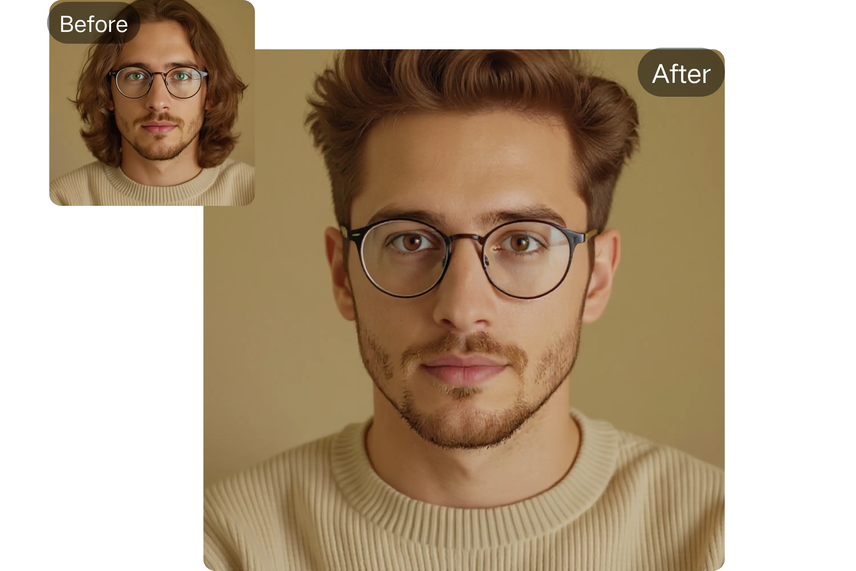 AI-Driven Short Hair Transformations