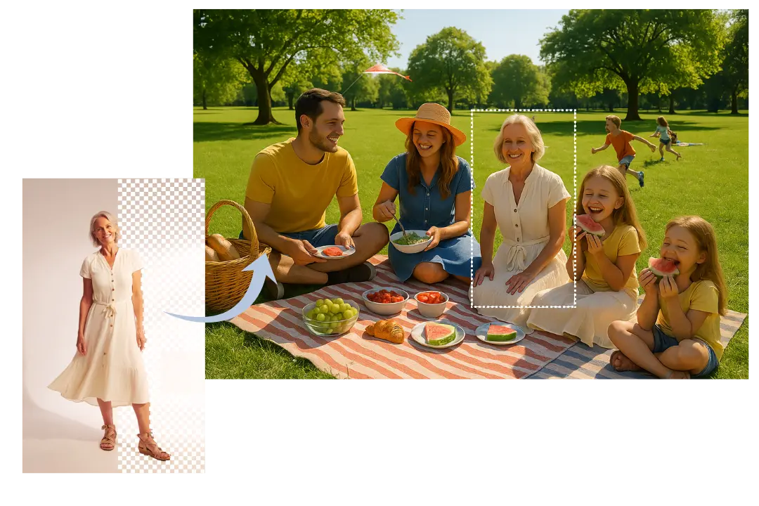 Rassemblez les familles en ajoutant une personne à vos photos