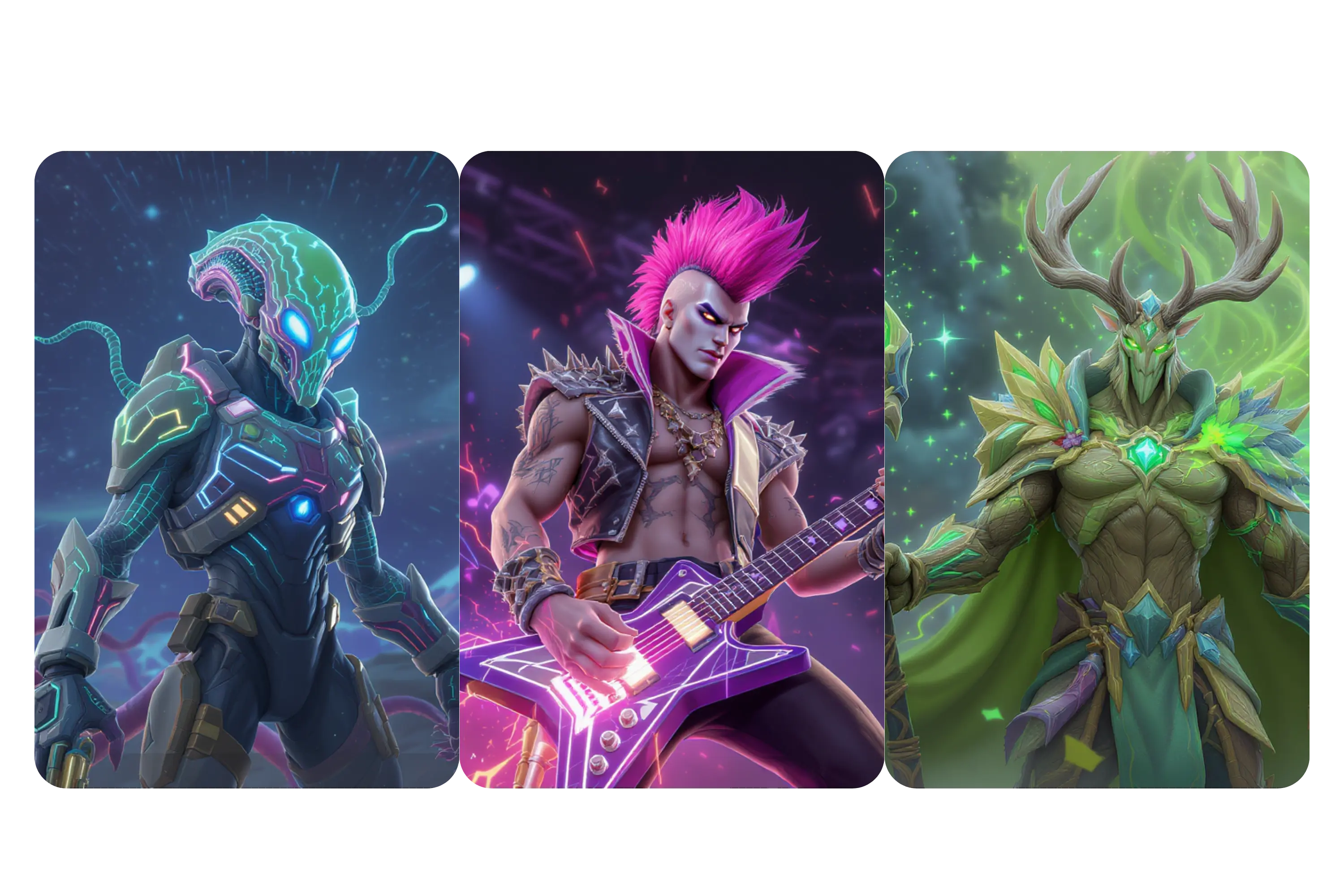 Loot-Drop-Vielfalt: Endlose Skin-Themen