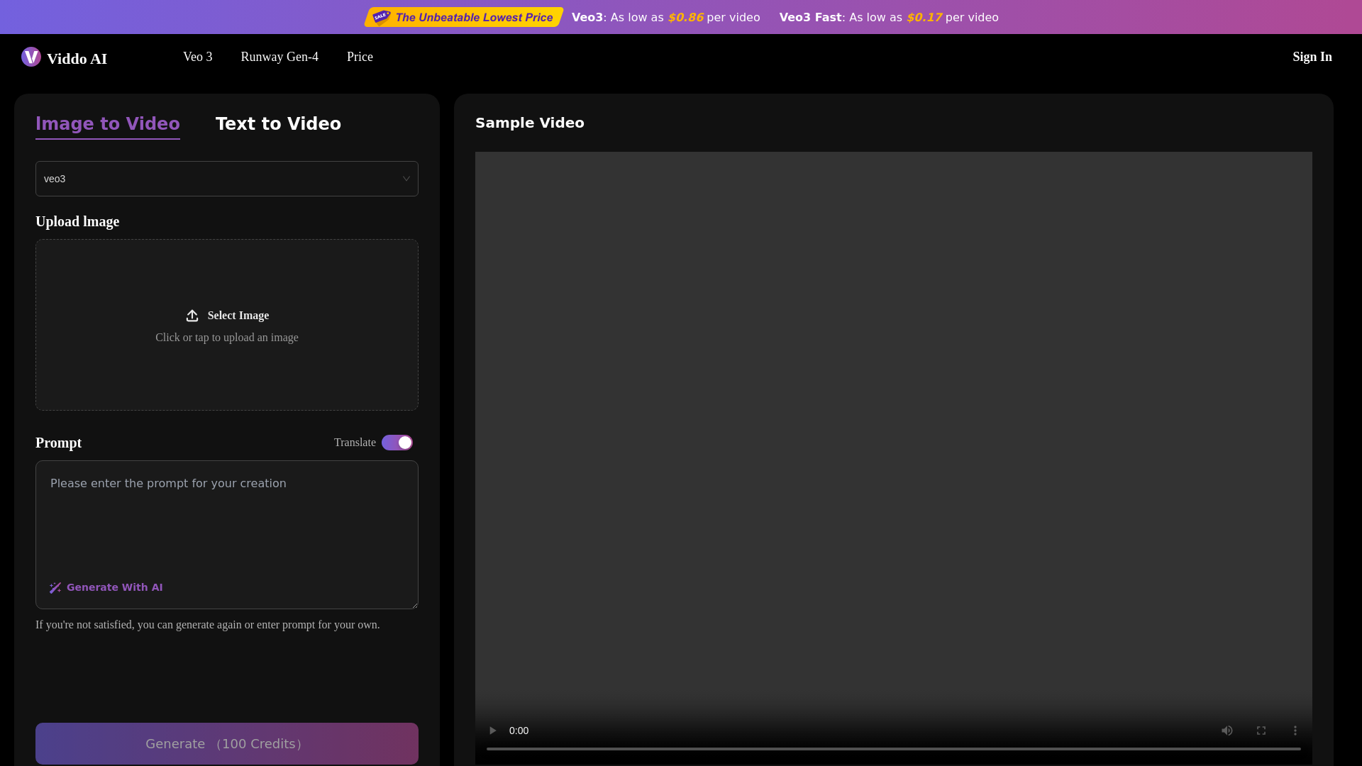 Viddo-Veo3 AI Video Generator