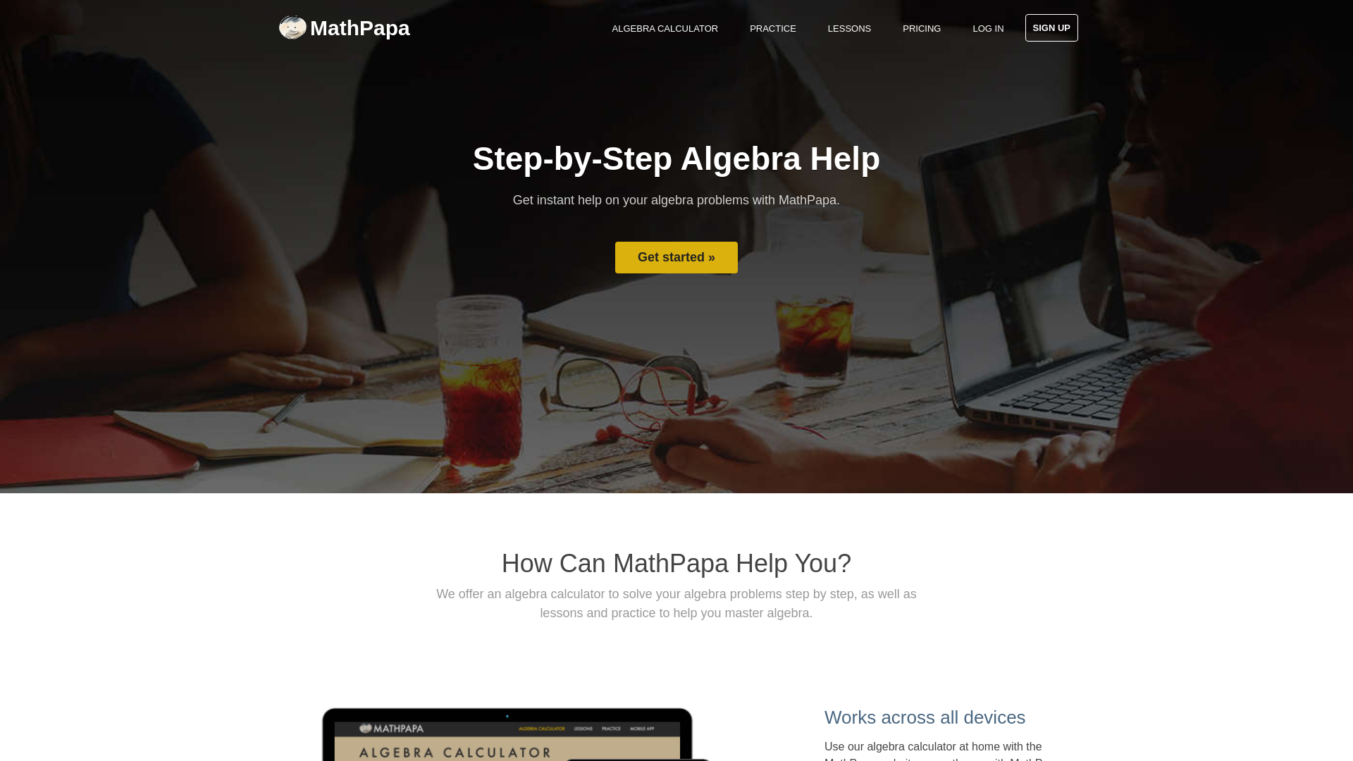 Math Papa-Step-by-step algebra solutions for easy and effective learning.