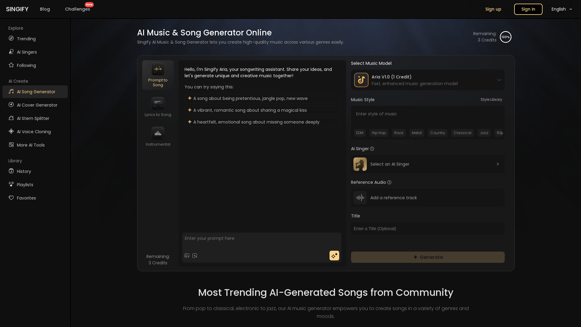 Singify