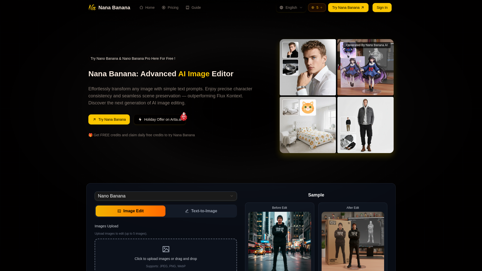 Nana Banana AI Image Editor