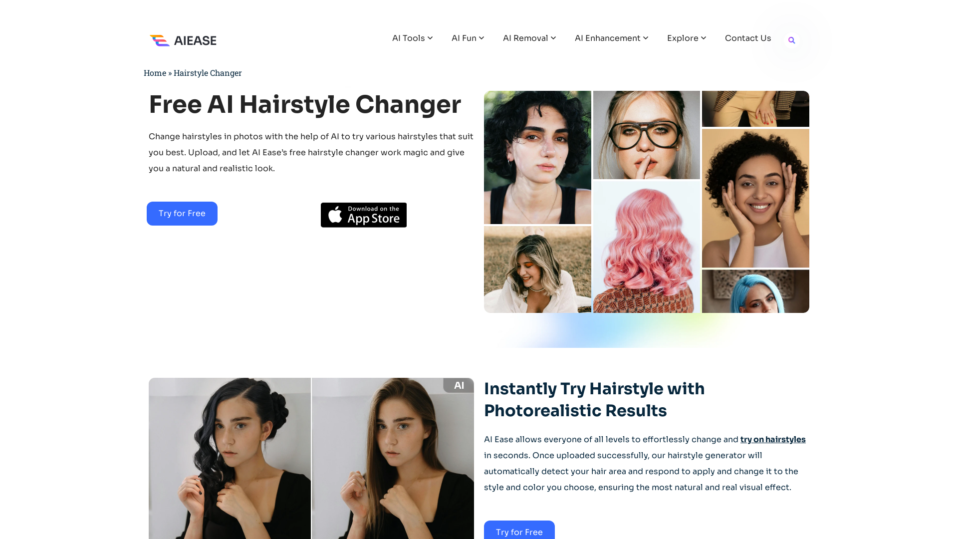 AI Ease Hairstyle