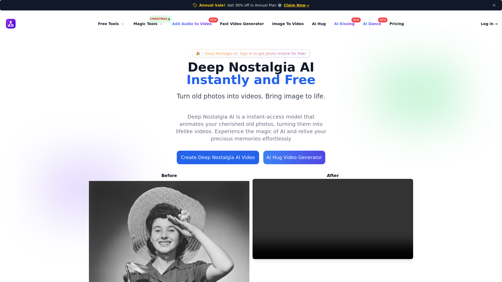 Deep Nostalgia AI - Turn old photos into videos