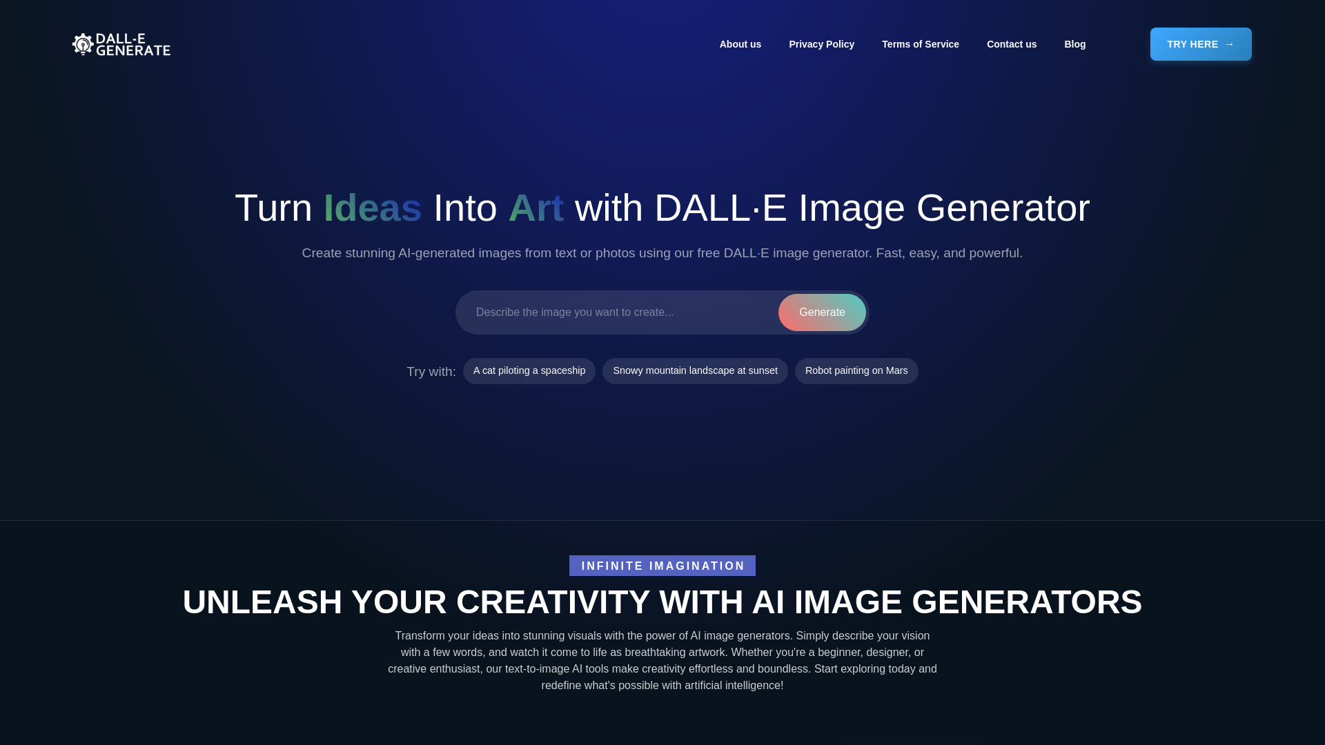 dall e ai image generator