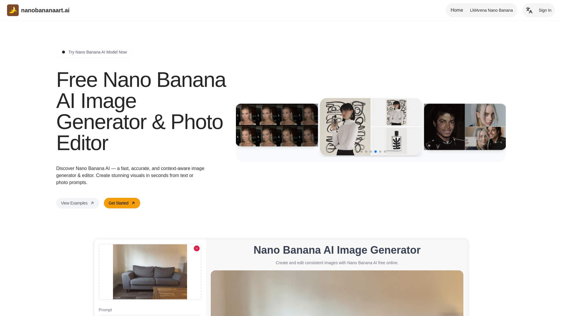 Nano Banana AI: Free AI Image Editor