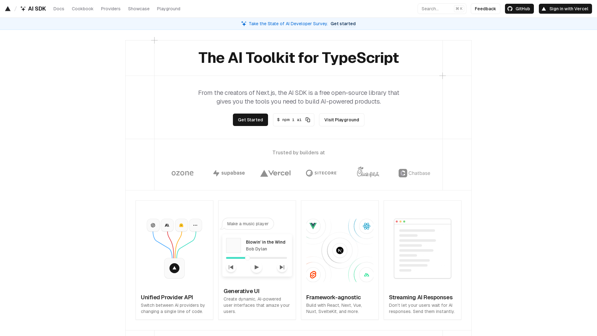 Vercel AI SDK