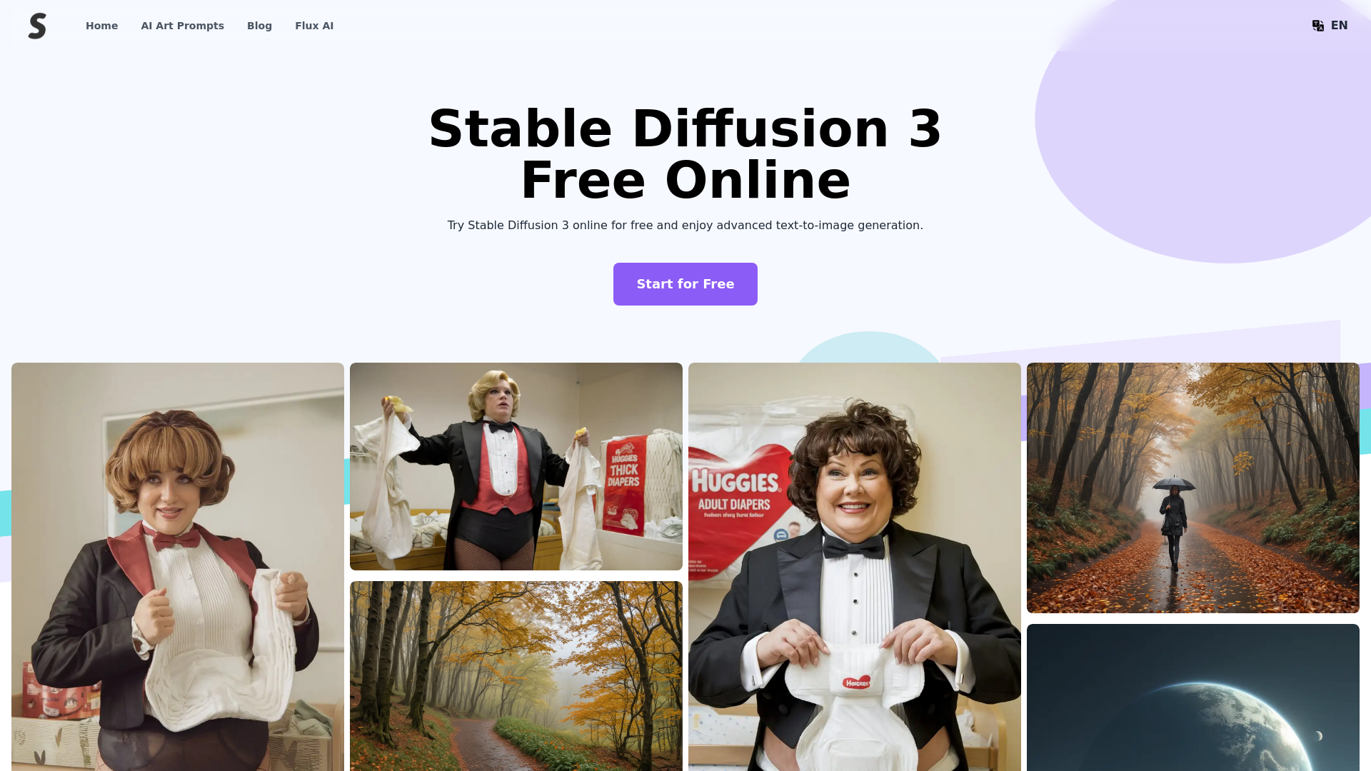 Stable Diffusion Online