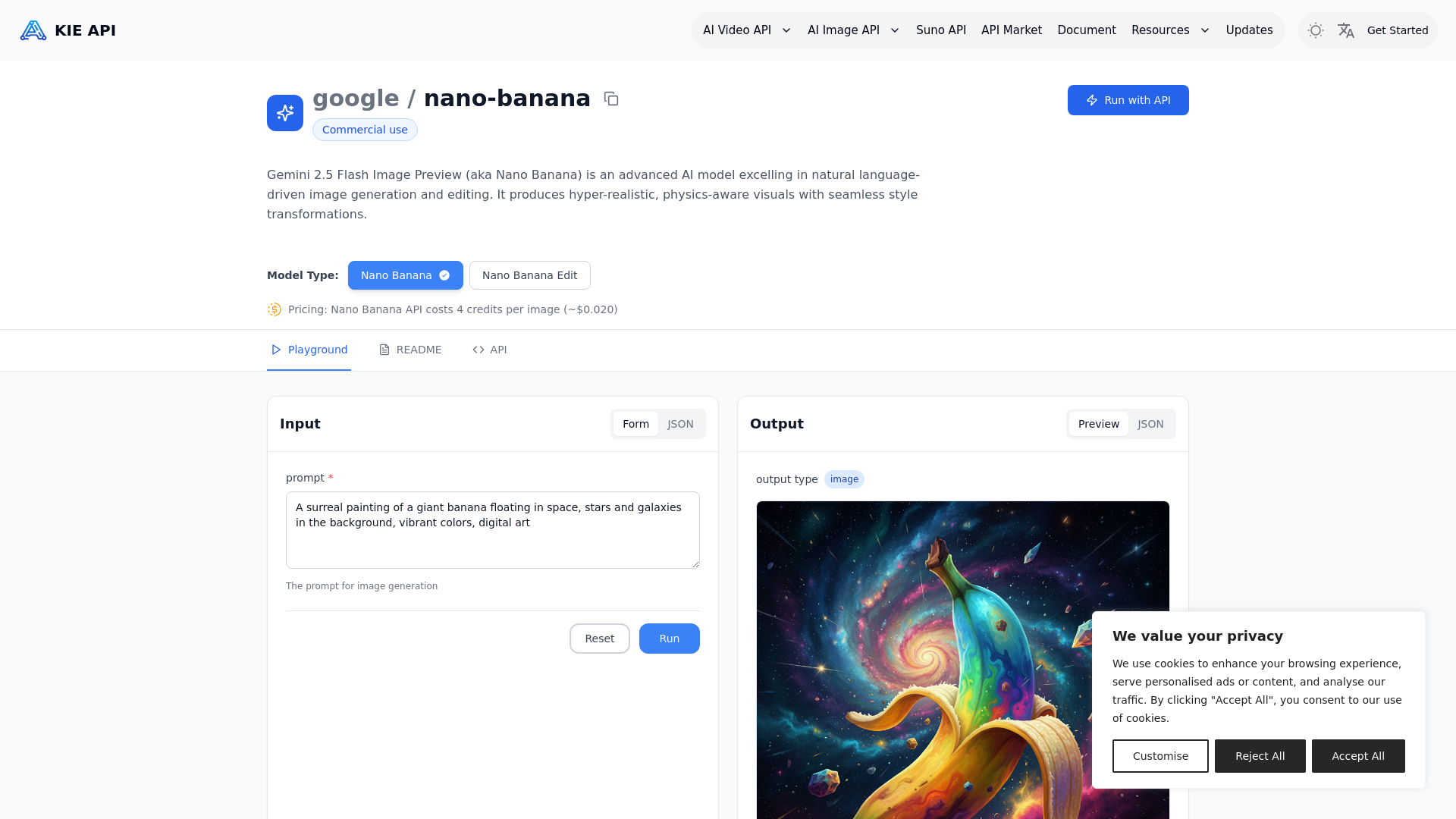 Nano Banana API